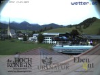 Archiv Foto Webcam Maria Alm: Ausblick Hotel Hochkönigin 09:00