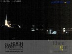 Archiv Foto Webcam Maria Alm: Ausblick Hotel Hochkönigin 13:00