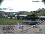 Archiv Foto Webcam Maria Alm: Ausblick Hotel Hochkönigin 21:00