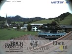 Archiv Foto Webcam Maria Alm: Ausblick Hotel Hochkönigin 01:00