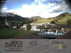 Archiv Foto Webcam Maria Alm: Ausblick Hotel Hochkönigin 08:00