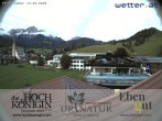 Archiv Foto Webcam Maria Alm: Ausblick Hotel Hochkönigin 09:00