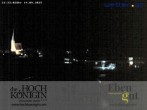 Archiv Foto Webcam Maria Alm: Ausblick Hotel Hochkönigin 13:00