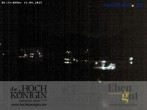 Archived image Webcam Maria Alm - View Hotel Hochkönigin 19:00
