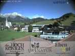 Archiv Foto Webcam Maria Alm: Ausblick Hotel Hochkönigin 12:00