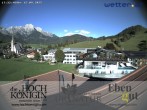 Archiv Foto Webcam Maria Alm: Ausblick Hotel Hochkönigin 14:00