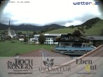 Archiv Foto Webcam Maria Alm: Ausblick Hotel Hochkönigin 01:00