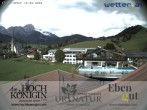 Archiv Foto Webcam Maria Alm: Ausblick Hotel Hochkönigin 07:00