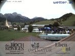 Archived image Webcam Maria Alm - View Hotel Hochkönigin 09:00