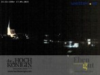 Archiv Foto Webcam Maria Alm: Ausblick Hotel Hochkönigin 13:00