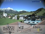 Archiv Foto Webcam Maria Alm: Ausblick Hotel Hochkönigin 05:00