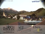 Archiv Foto Webcam Maria Alm: Ausblick Hotel Hochkönigin 09:00