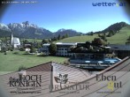 Archiv Foto Webcam Maria Alm: Ausblick Hotel Hochkönigin 01:00