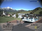 Archiv Foto Webcam Maria Alm: Ausblick Hotel Hochkönigin 07:00