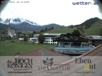 Archiv Foto Webcam Maria Alm: Ausblick Hotel Hochkönigin 01:00