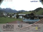 Archiv Foto Webcam Maria Alm: Ausblick Hotel Hochkönigin 03:00