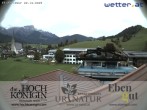 Archiv Foto Webcam Maria Alm: Ausblick Hotel Hochkönigin 05:00