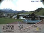 Archiv Foto Webcam Maria Alm: Ausblick Hotel Hochkönigin 07:00