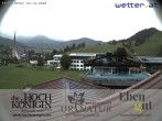 Archiv Foto Webcam Maria Alm: Ausblick Hotel Hochkönigin 01:00