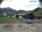 Archiv Foto Webcam Maria Alm: Ausblick Hotel Hochkönigin 03:00