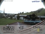 Archiv Foto Webcam Maria Alm: Ausblick Hotel Hochkönigin 23:00