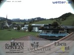 Archiv Foto Webcam Maria Alm: Ausblick Hotel Hochkönigin 05:00