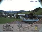 Archiv Foto Webcam Maria Alm: Ausblick Hotel Hochkönigin 08:00
