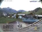 Archiv Foto Webcam Maria Alm: Ausblick Hotel Hochkönigin 21:00