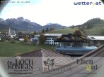 Archiv Foto Webcam Maria Alm: Ausblick Hotel Hochkönigin 23:00