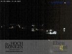 Archiv Foto Webcam Maria Alm: Ausblick Hotel Hochkönigin 15:00