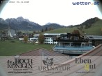 Archiv Foto Webcam Maria Alm: Ausblick Hotel Hochkönigin 01:00