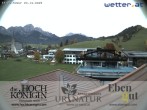 Archiv Foto Webcam Maria Alm: Ausblick Hotel Hochkönigin 03:00