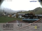 Archiv Foto Webcam Maria Alm: Ausblick Hotel Hochkönigin 06:00