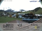 Archiv Foto Webcam Maria Alm: Ausblick Hotel Hochkönigin 23:00