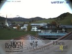 Archiv Foto Webcam Maria Alm: Ausblick Hotel Hochkönigin 07:00