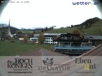 Archived image Webcam Maria Alm - View Hotel Hochkönigin 23:00
