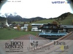 Archived image Webcam Maria Alm - View Hotel Hochkönigin 03:00
