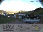 Archiv Foto Webcam Maria Alm: Ausblick Hotel Hochkönigin 05:00
