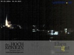 Archiv Foto Webcam Maria Alm: Ausblick Hotel Hochkönigin 19:00