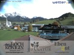 Archived image Webcam Maria Alm - View Hotel Hochkönigin 01:00