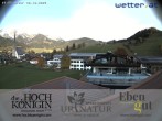 Archiv Foto Webcam Maria Alm: Ausblick Hotel Hochkönigin 05:00