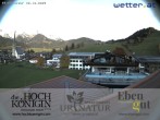 Archiv Foto Webcam Maria Alm: Ausblick Hotel Hochkönigin 06:00