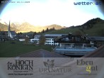 Archiv Foto Webcam Maria Alm: Ausblick Hotel Hochkönigin 06:00