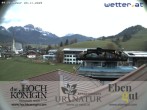 Archived image Webcam Maria Alm - View Hotel Hochkönigin 23:00