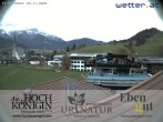 Archived image Webcam Maria Alm - View Hotel Hochkönigin 01:00