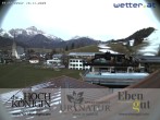 Archiv Foto Webcam Maria Alm: Ausblick Hotel Hochkönigin 06:00