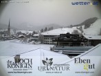 Archived image Webcam Maria Alm - View Hotel Hochkönigin 01:00