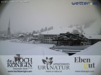 Archiv Foto Webcam Maria Alm: Ausblick Hotel Hochkönigin 01:00