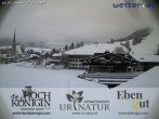 Archiv Foto Webcam Maria Alm: Ausblick Hotel Hochkönigin 03:00