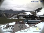 Archiv Foto Webcam Maria Alm: Ausblick Hotel Hochkönigin 03:00